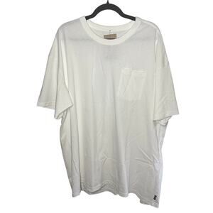 NEW Nike Men's Sportswear Premium Essentials Pocket White T-Shirt Size XXL